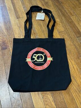 Marine Corps Marathon 50th Anniversary Black Tote Bag
